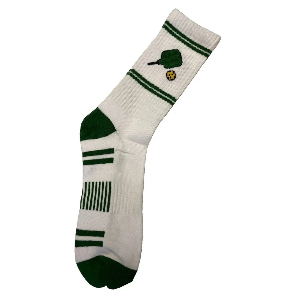NWT Pair Of Socks PICKLEBALL Player Calf Length Compression Reinforced Heel/Toe